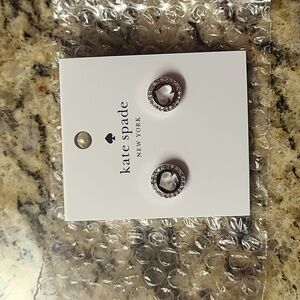 Kate Spade Pave Halo Spade Studs